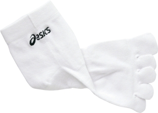【ASICS/アシックス】 シームレスランニングソックス(5本指) ホワイト ユニセックス アシックス